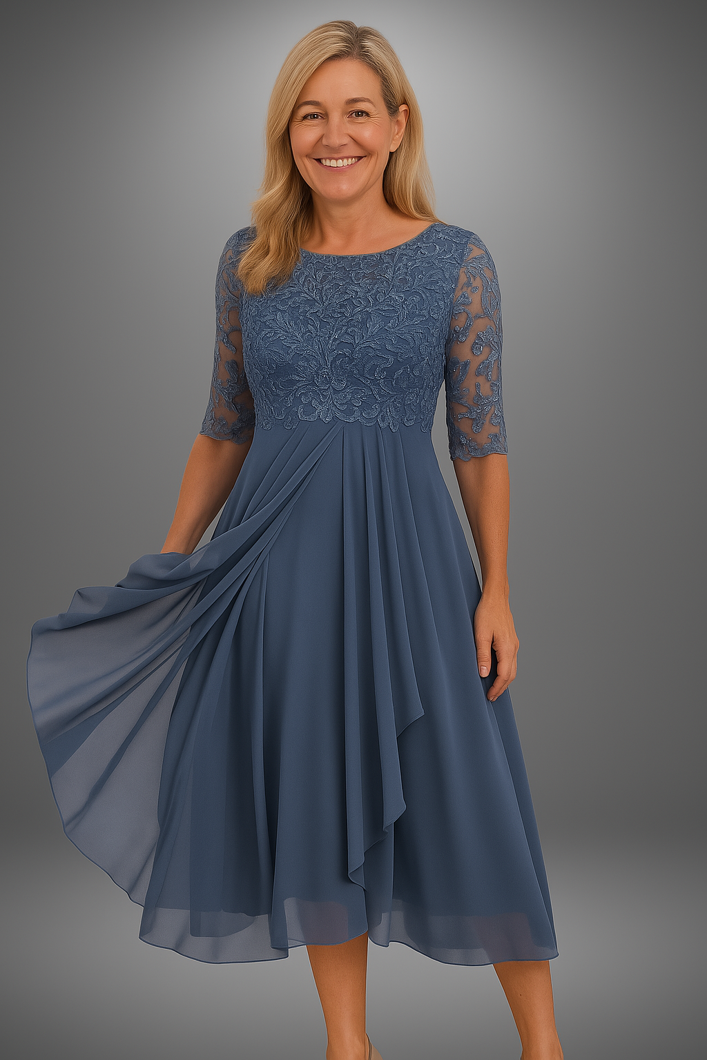 Vanevo™ | Elegante kanten jurk