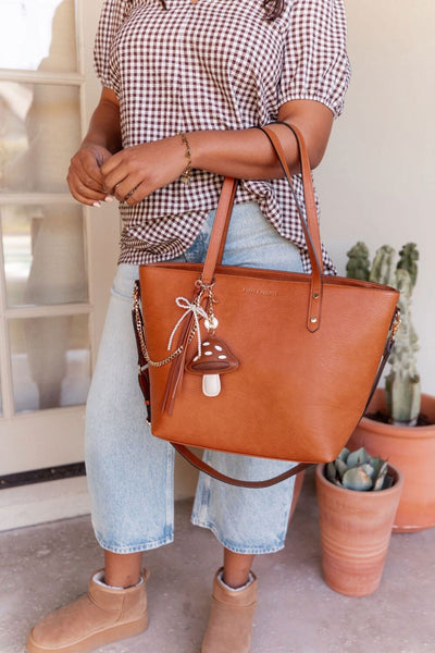 Mushroom Bag Charm