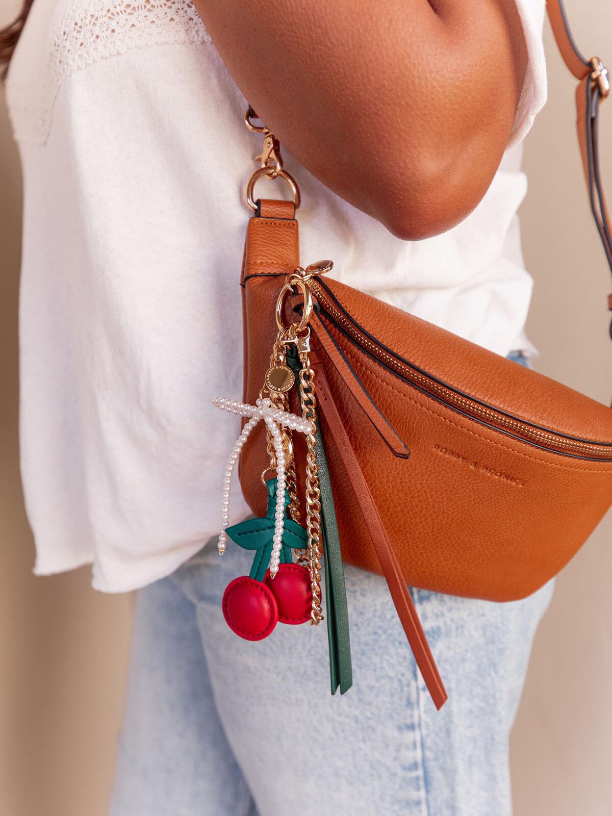 Cherry Bag Charm