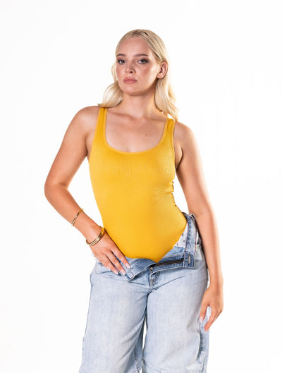 Geribbelde Shapewear Bodysuit